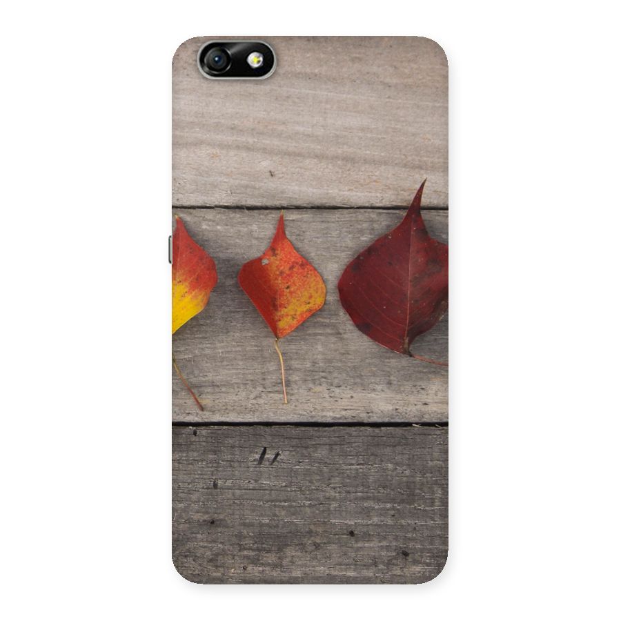 Beautiful Wood Leafs Back Case for Honor 4X