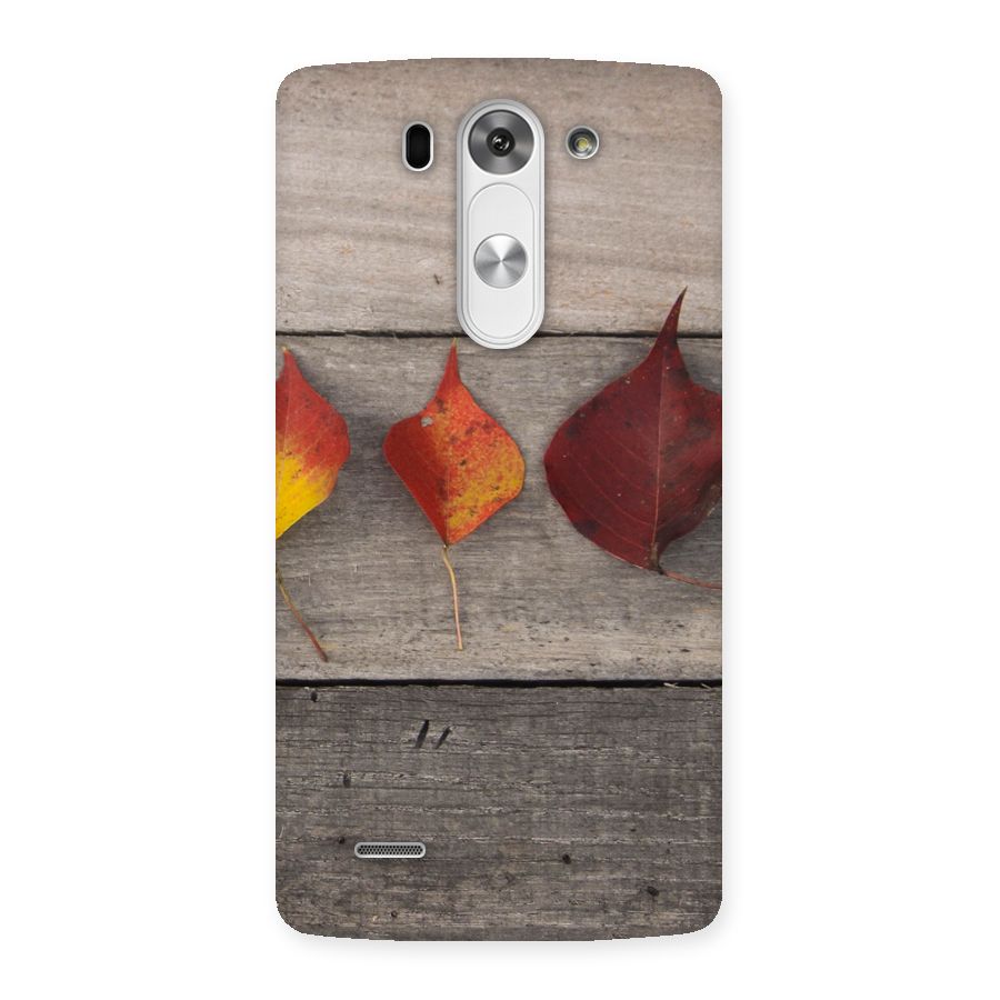 Beautiful Wood Leafs Back Case for LG G3 Mini