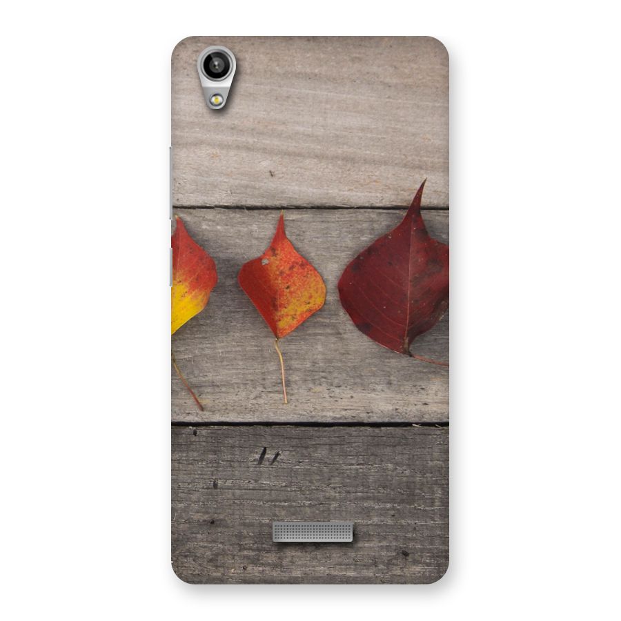 Beautiful Wood Leafs Back Case for Lava-Pixel-V1