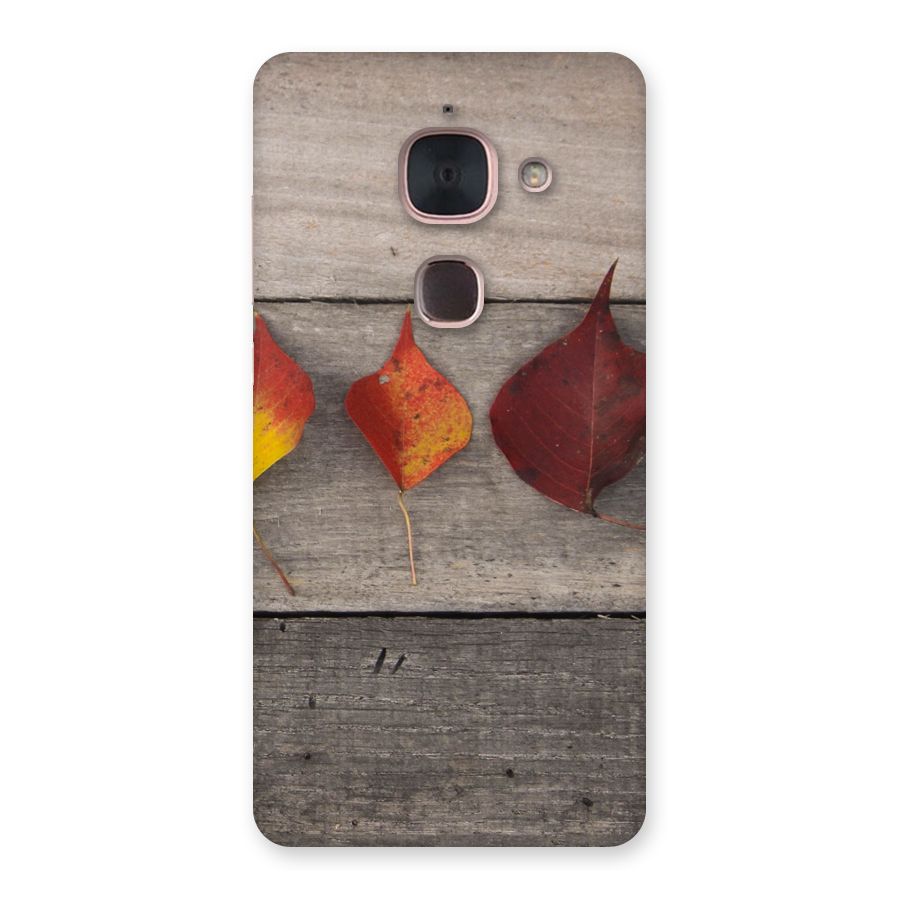 Beautiful Wood Leafs Back Case for Le Max 2