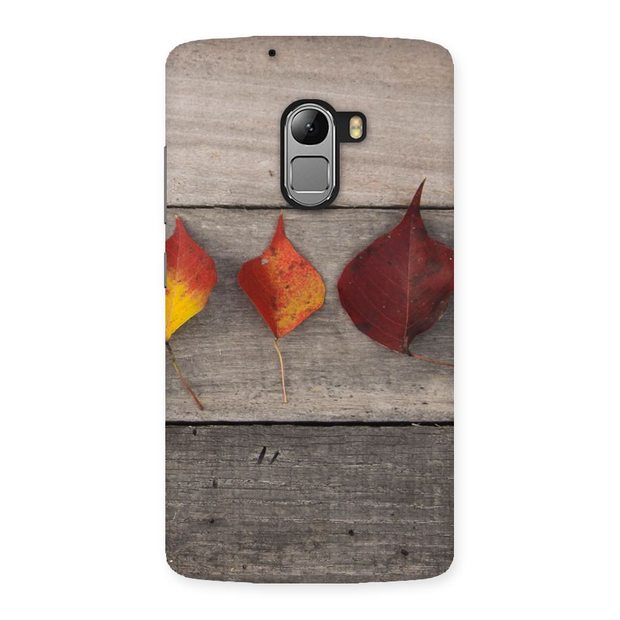 Beautiful Wood Leafs Back Case for Lenovo K4 Note