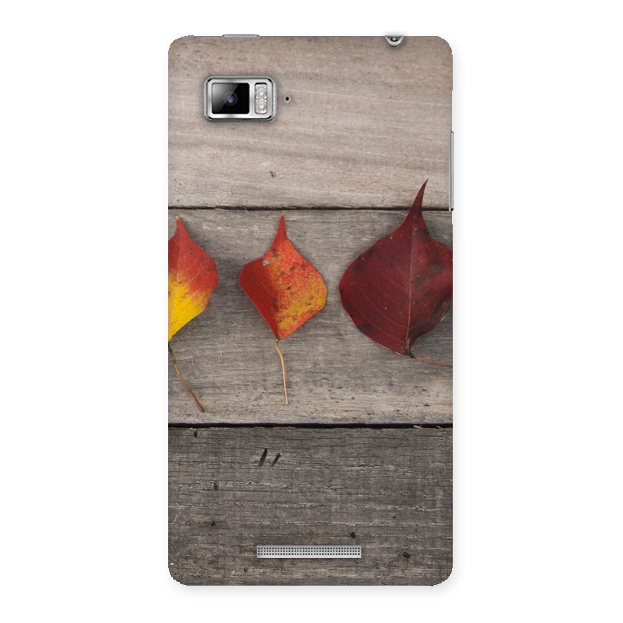 Beautiful Wood Leafs Back Case for Lenovo Vibe Z K910
