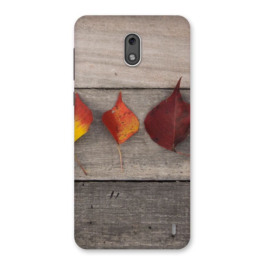 Beautiful Wood Leafs Back Case for Nokia 2