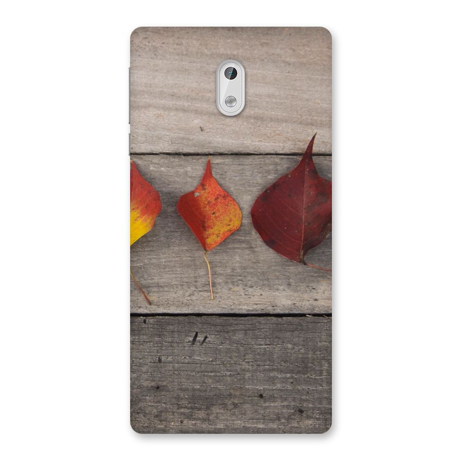 Beautiful Wood Leafs Back Case for Nokia 3