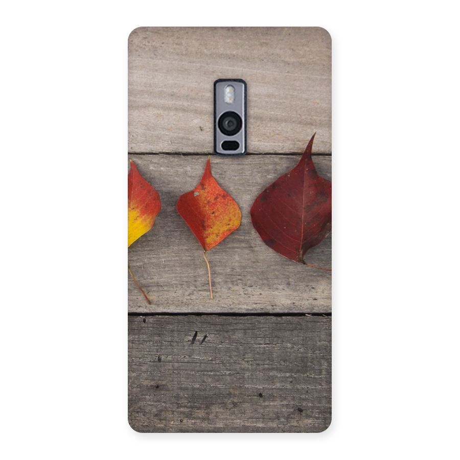 Beautiful Wood Leafs Back Case for OnePlus Two