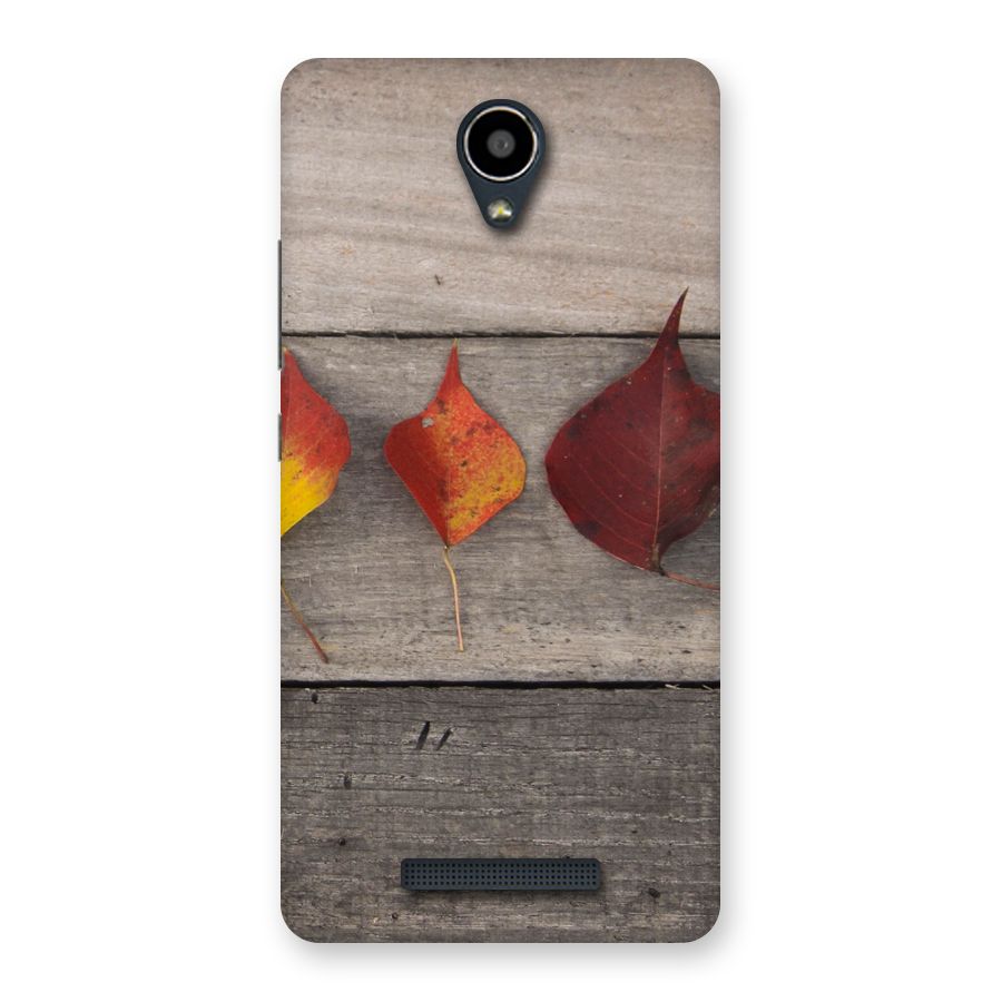 Beautiful Wood Leafs Back Case for Redmi Note 2