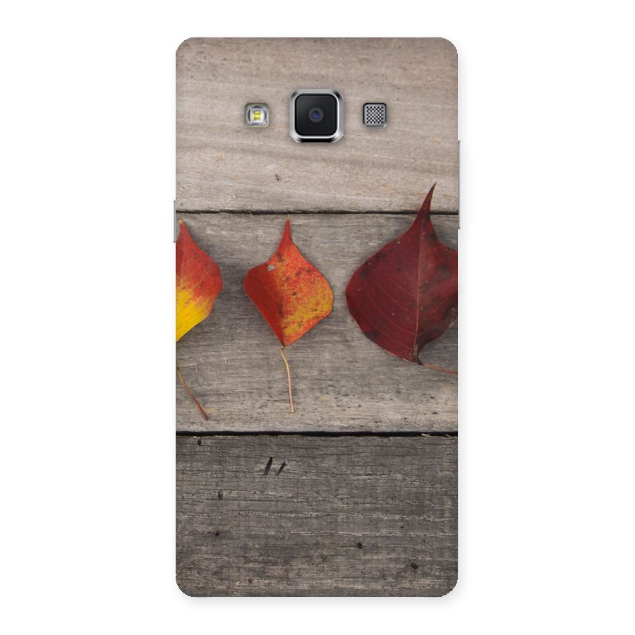 Beautiful Wood Leafs Back Case for Samsung Galaxy A5