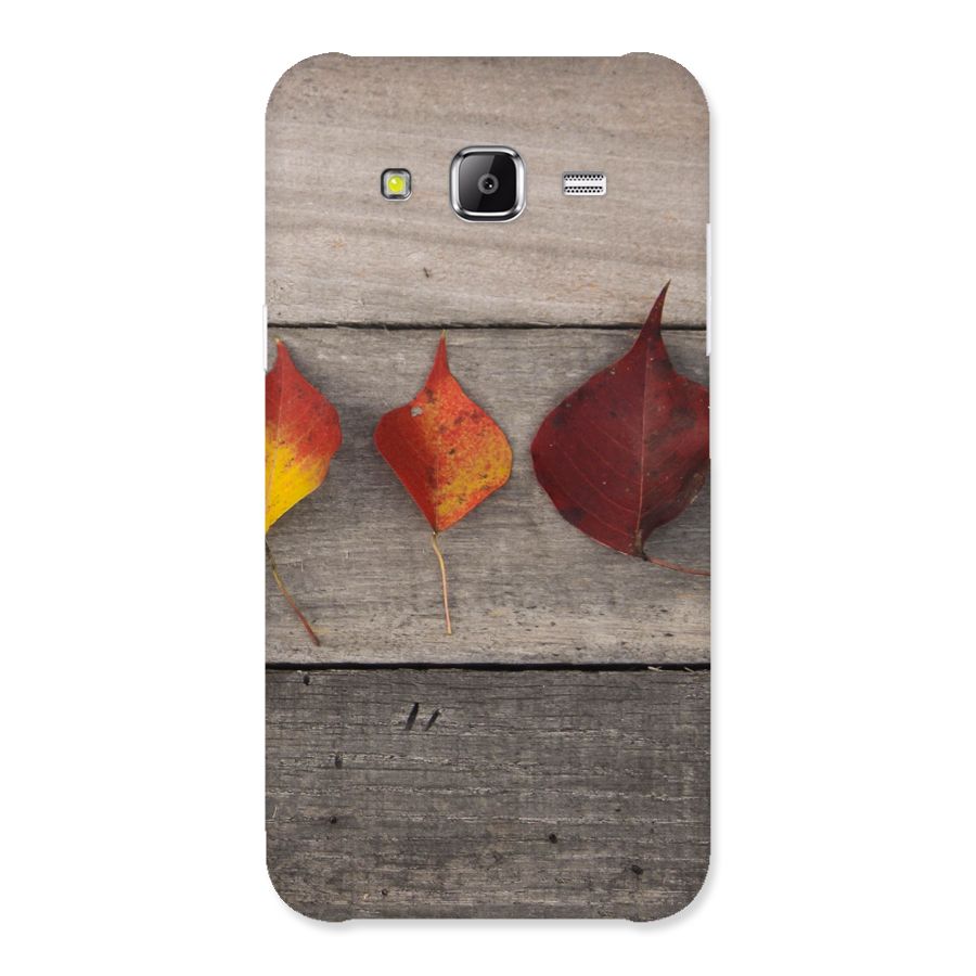 Beautiful Wood Leafs Back Case for Samsung Galaxy J5