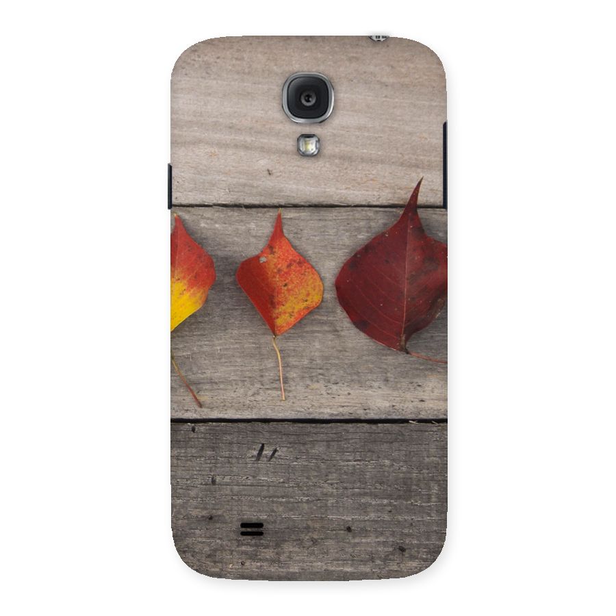 Beautiful Wood Leafs Back Case for Samsung Galaxy S4