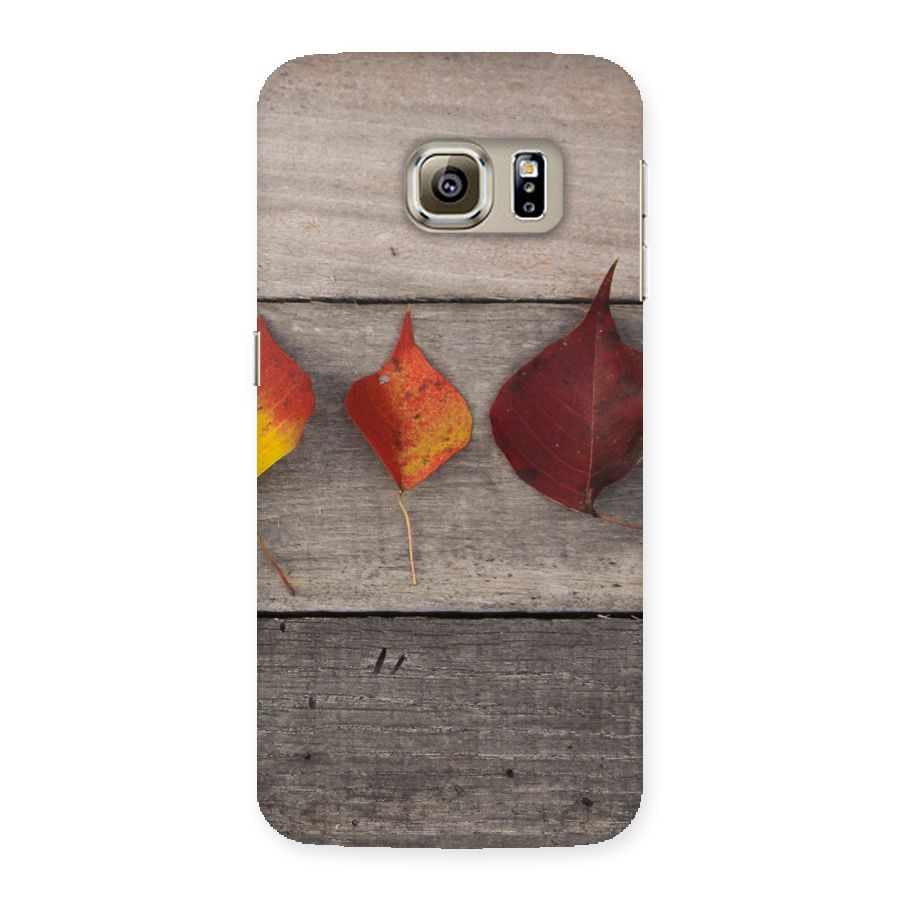 Beautiful Wood Leafs Back Case for Samsung Galaxy S6 Edge Plus