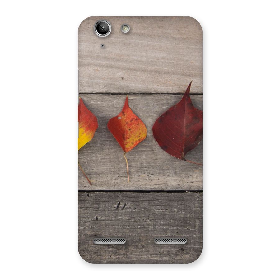 Beautiful Wood Leafs Back Case for Vibe K5 Plus