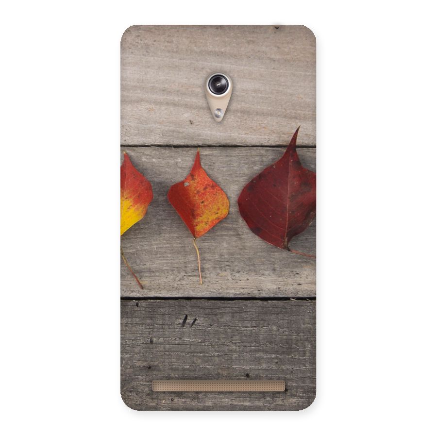 Beautiful Wood Leafs Back Case for Zenfone 6
