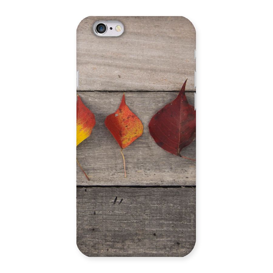 Beautiful Wood Leafs Back Case for iPhone 6 6S