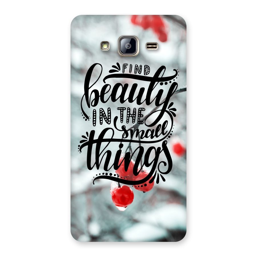 Beauty in Small Things Back Case for Galaxy On5