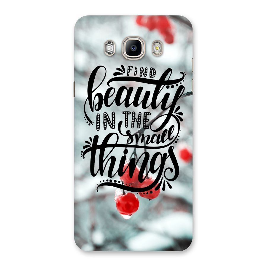 Beauty in Small Things Back Case for Galaxy On8