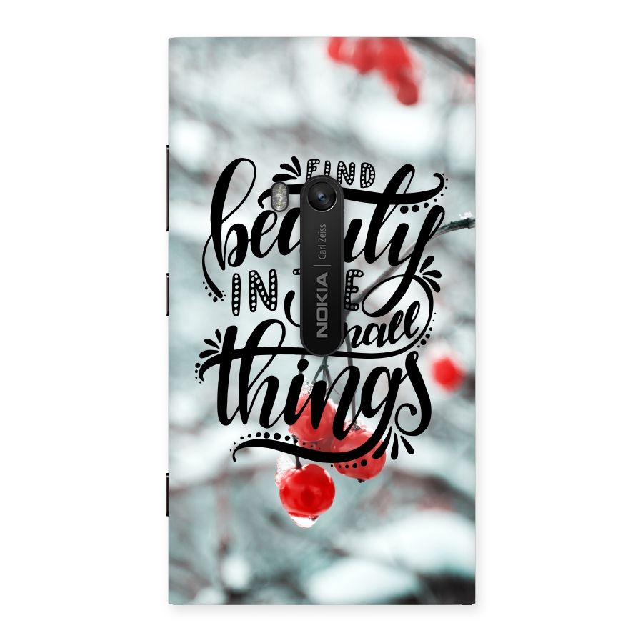 Beauty in Small Things Back Case for Lumia 920