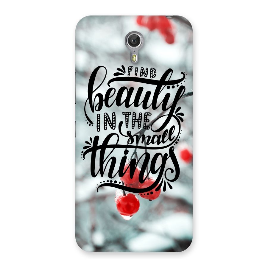 Beauty in Small Things Back Case for Zuk Z1