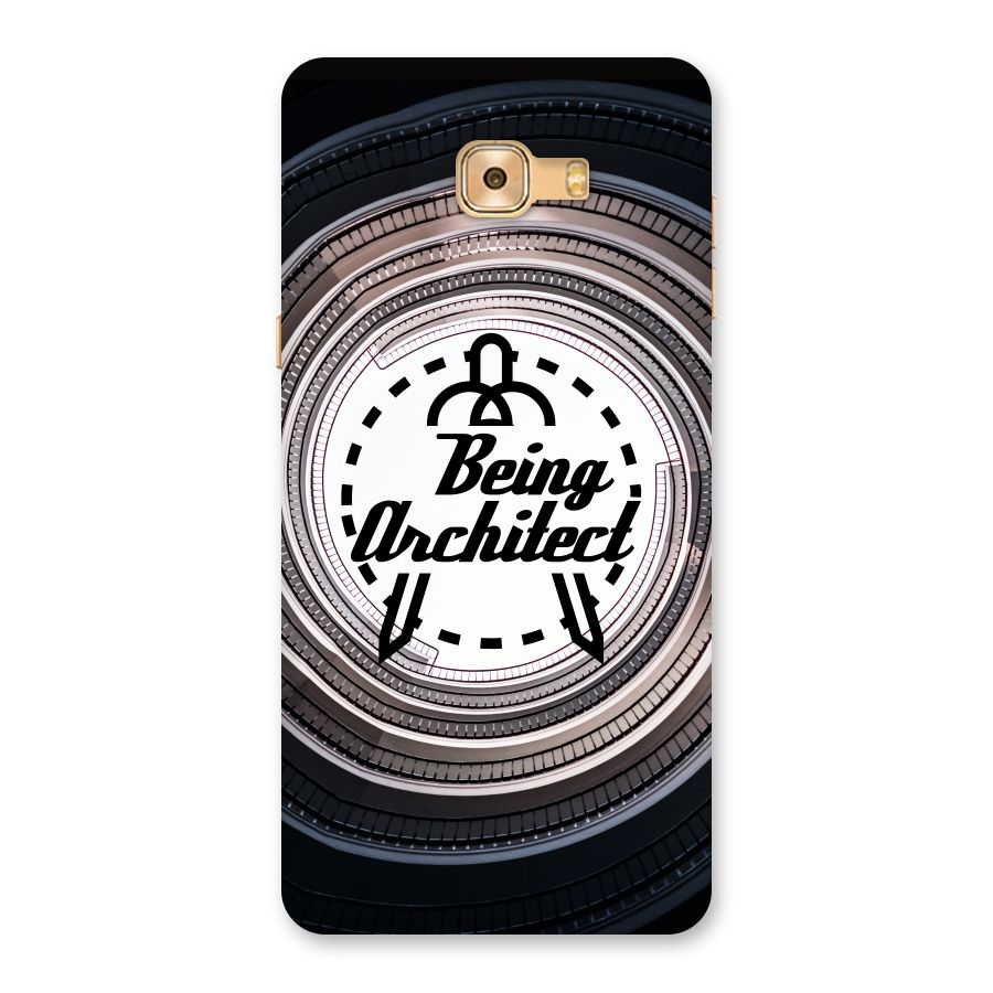 Being Architect Back Case for Galaxy C9 Pro