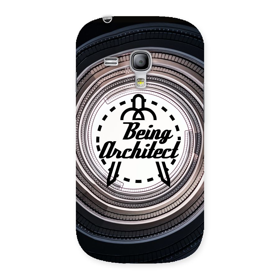 Being Architect Back Case for Galaxy S3 Mini