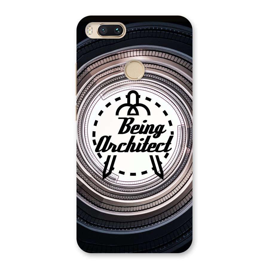 Being Architect Back Case for Mi A1