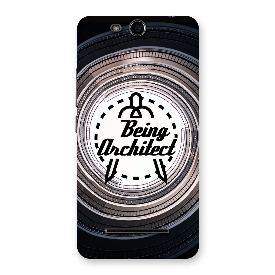 Being Architect Back Case for Micromax Canvas Juice 3 Q392