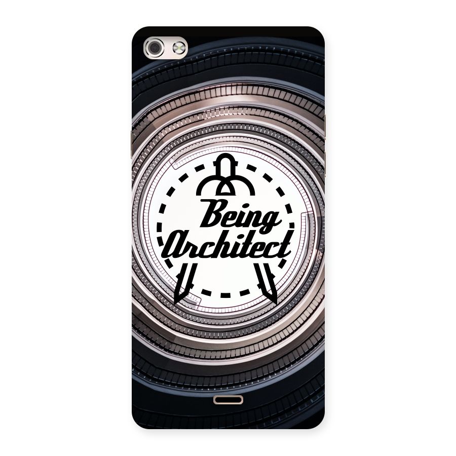 Being Architect Back Case for Micromax Canvas Silver 5