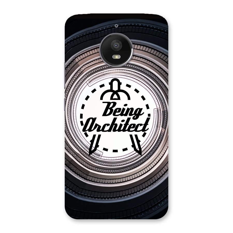 Being Architect Back Case for Moto E4 Plus