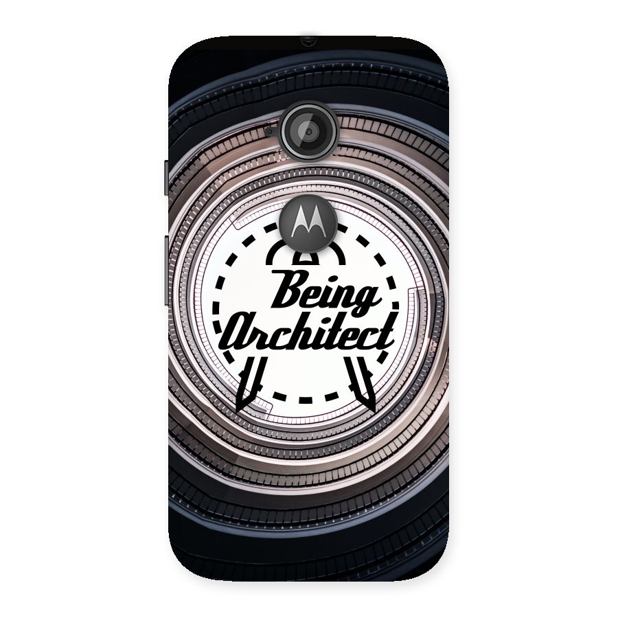 Being Architect Back Case for Moto E 2nd Gen