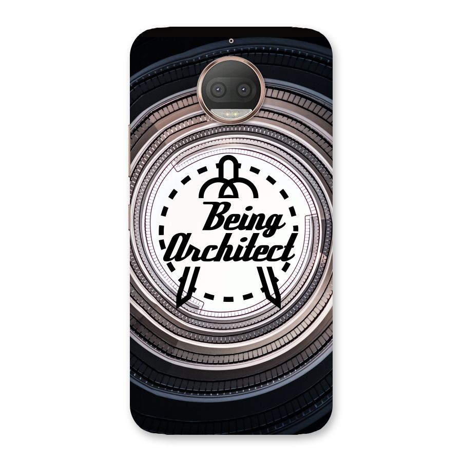 Being Architect Back Case for Moto G5s Plus
