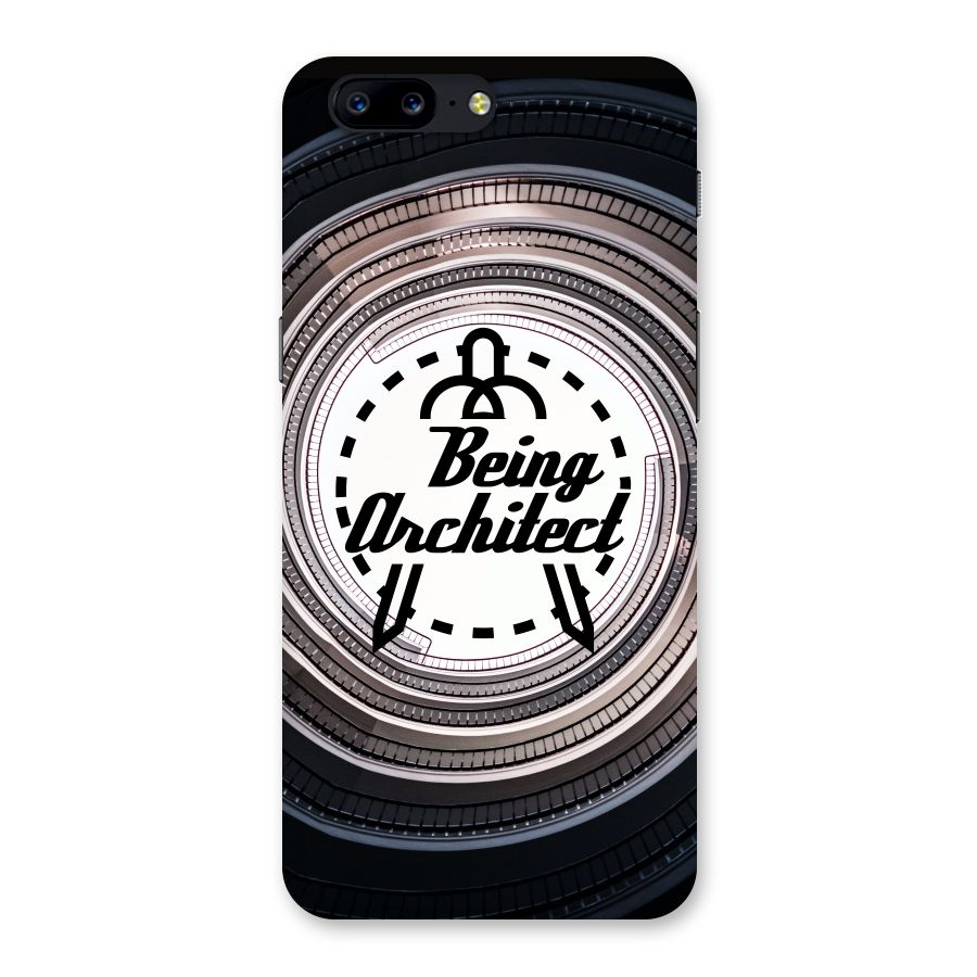 Being Architect Back Case for OnePlus 5