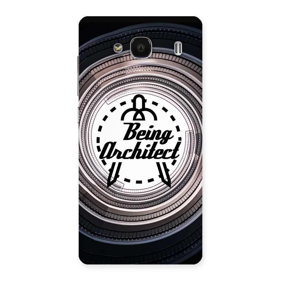 Being Architect Back Case for Redmi 2