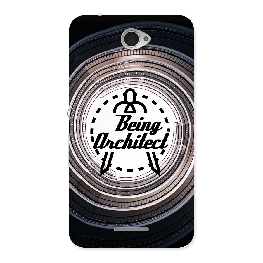 Being Architect Back Case for Sony Xperia E4