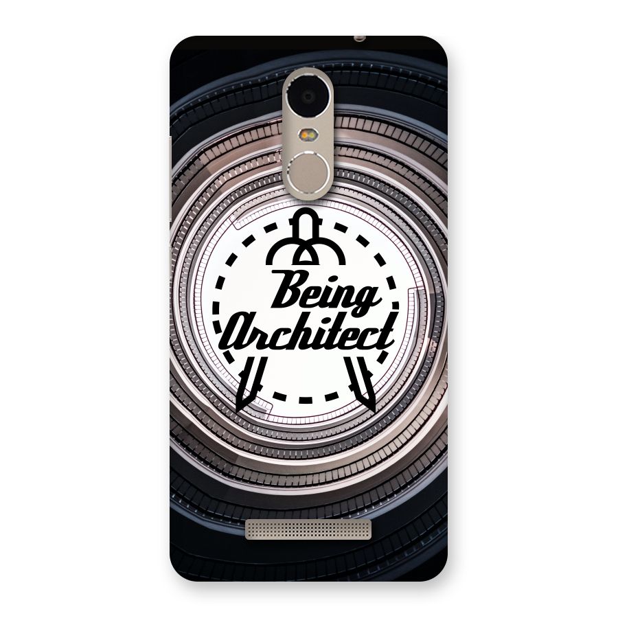 Being Architect Back Case for Xiaomi Redmi Note 3