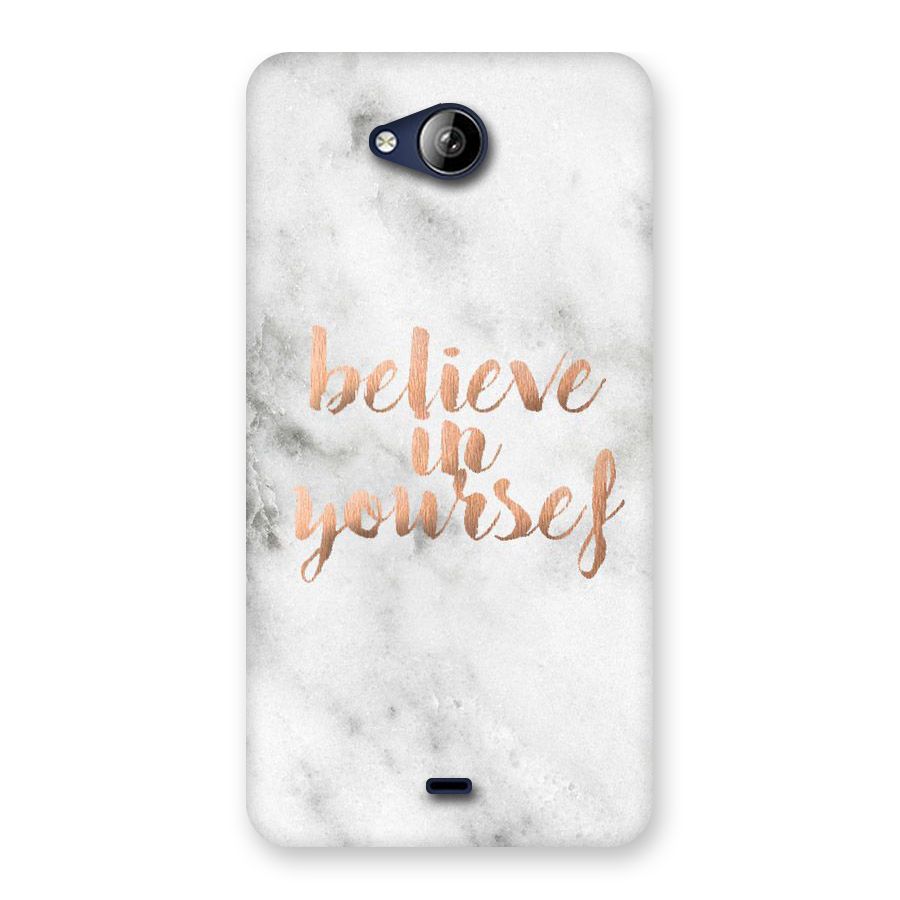 Believe in Yourself Back Case for Canvas Play Q355