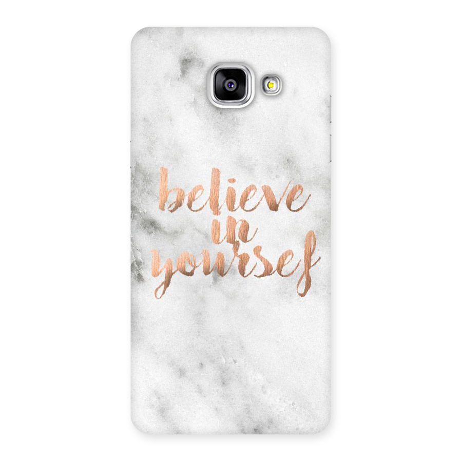Believe in Yourself Back Case for Galaxy A5 2016