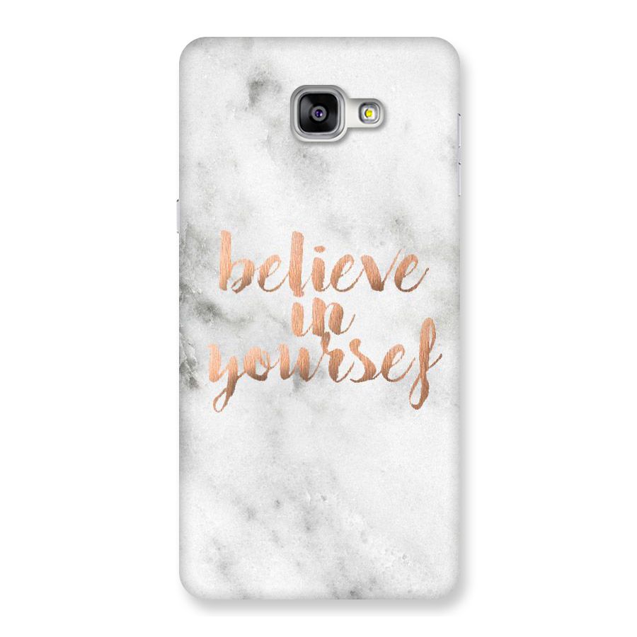 Believe in Yourself Back Case for Galaxy A9