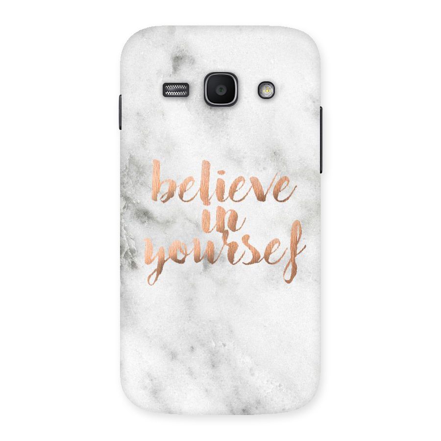 Believe in Yourself Back Case for Galaxy Ace 3