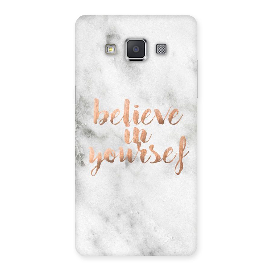 Believe in Yourself Back Case for Galaxy Grand Max