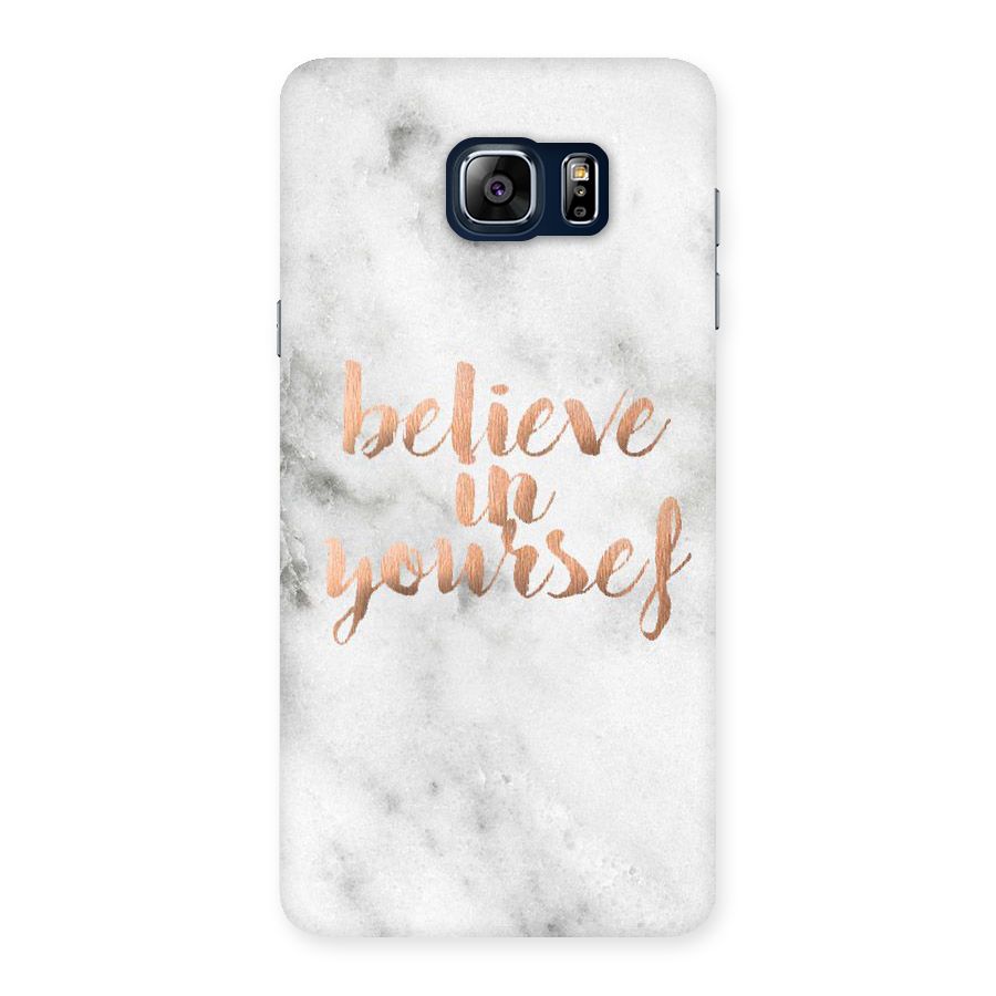 Believe in Yourself Back Case for Galaxy Note 5