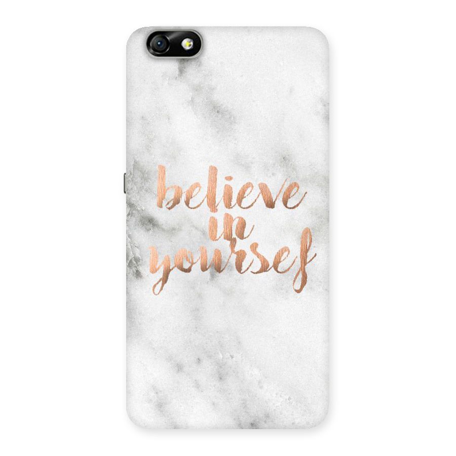 Believe in Yourself Back Case for Honor 4X
