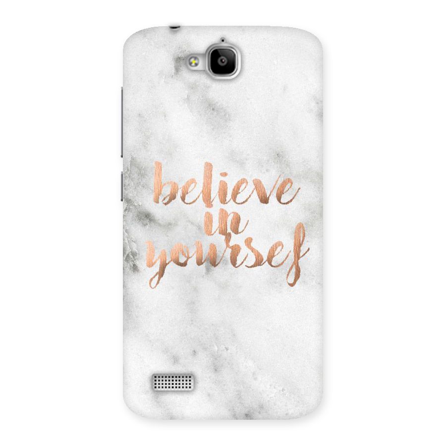 Believe in Yourself Back Case for Honor Holly
