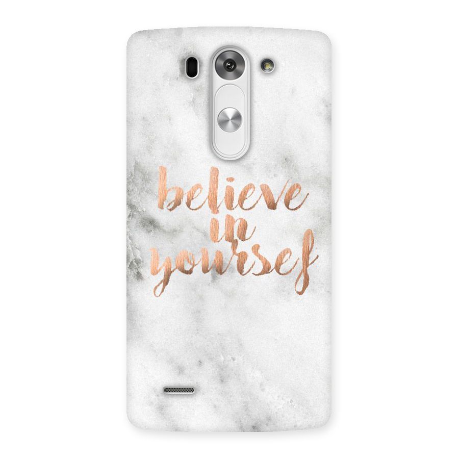 Believe in Yourself Back Case for LG G3 Mini