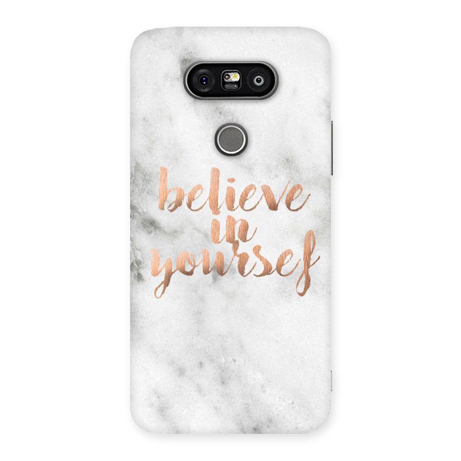 Believe in Yourself Back Case for LG G5