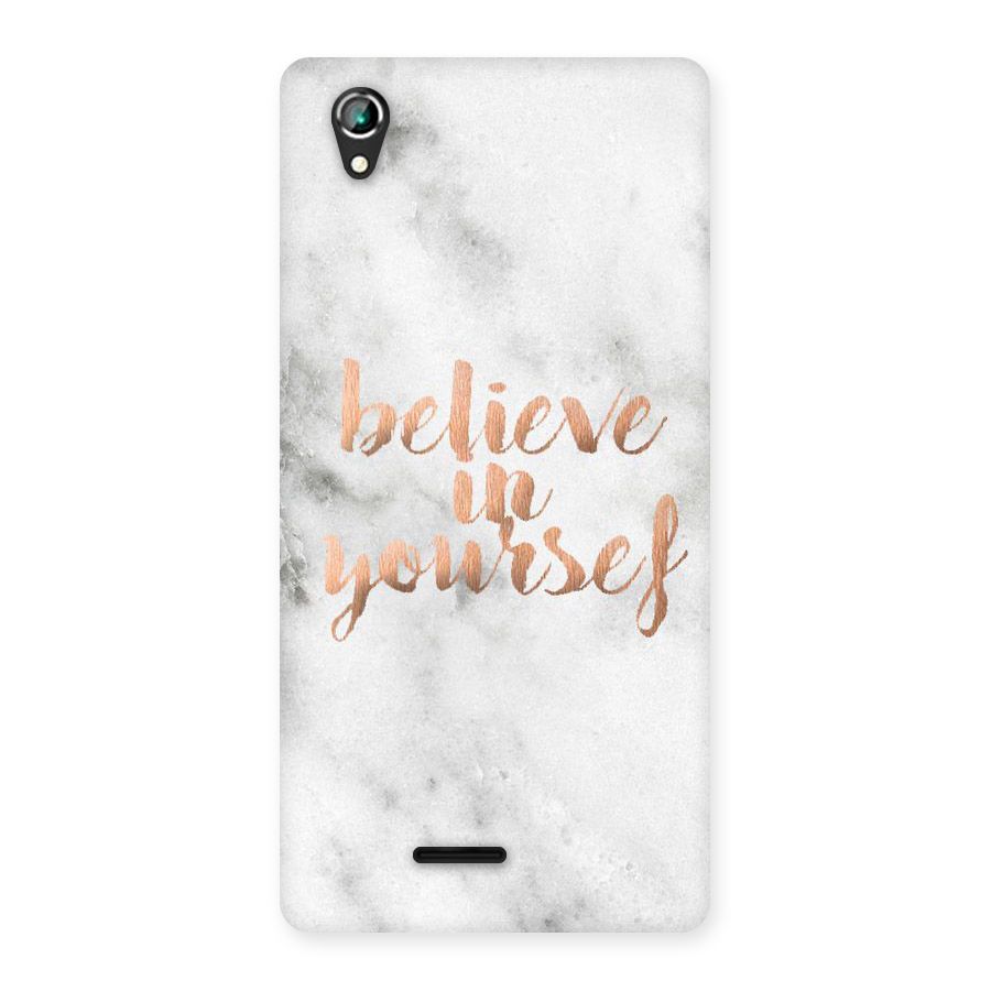 Believe in Yourself Back Case for Lava Iris 800