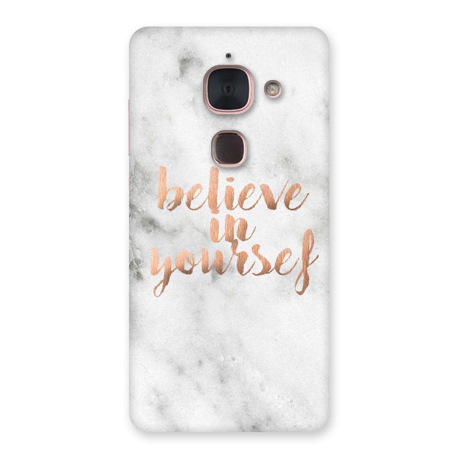 Believe in Yourself Back Case for Le Max 2