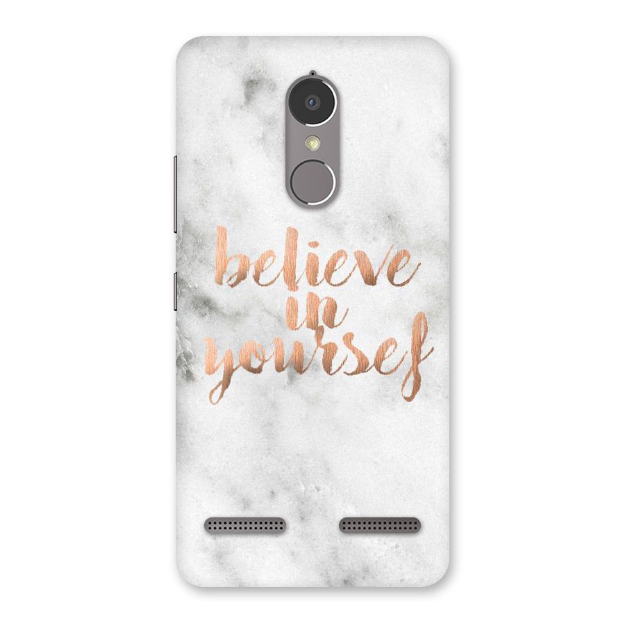 Believe in Yourself Back Case for Lenovo K6