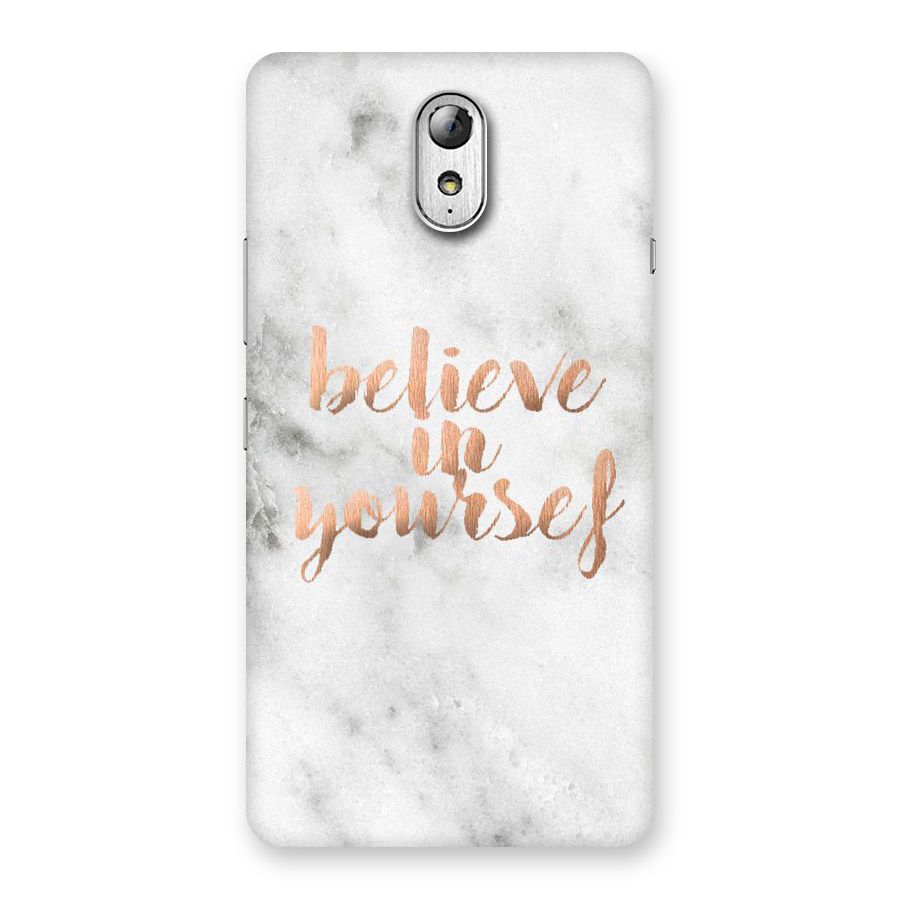 Believe in Yourself Back Case for Lenovo Vibe P1M