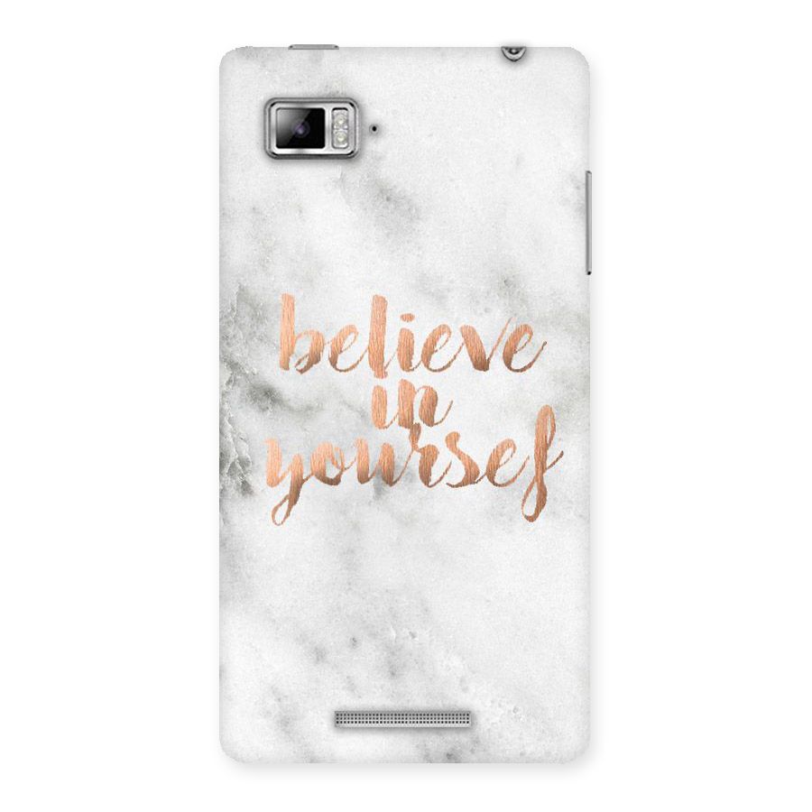 Believe in Yourself Back Case for Lenovo Vibe Z K910