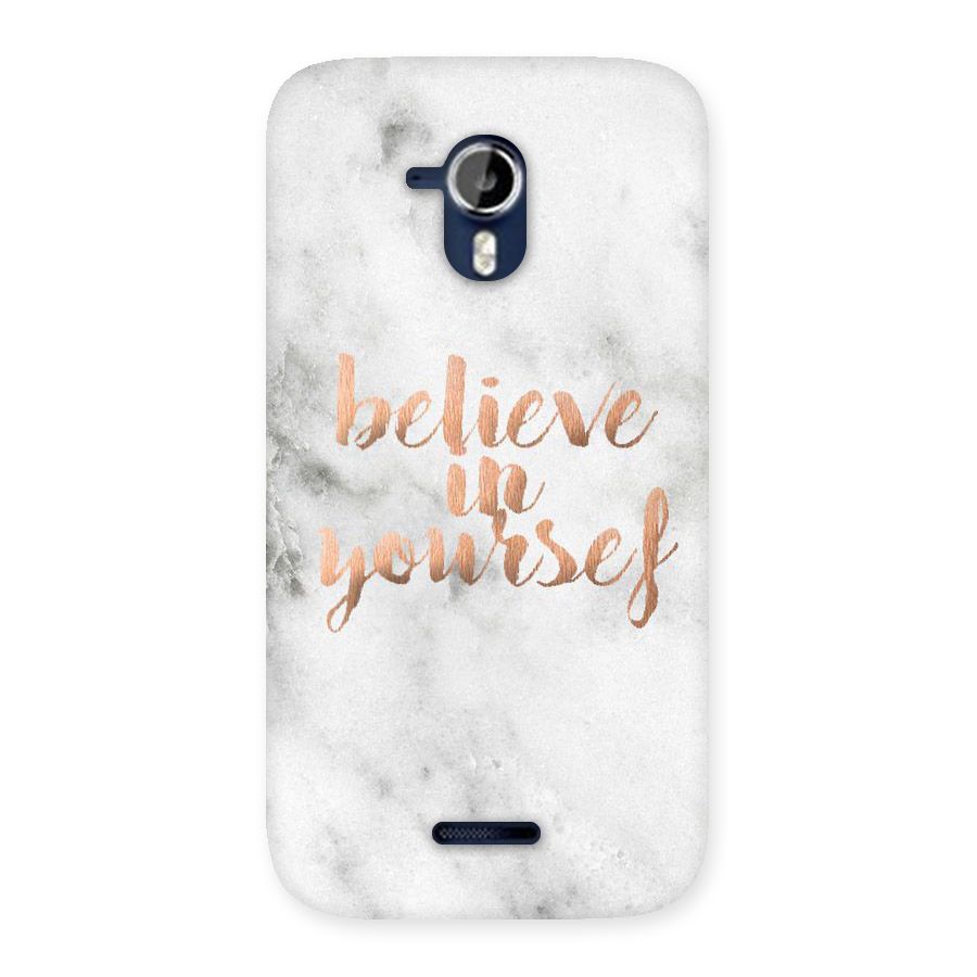 Believe in Yourself Back Case for Micromax Canvas Magnus A117