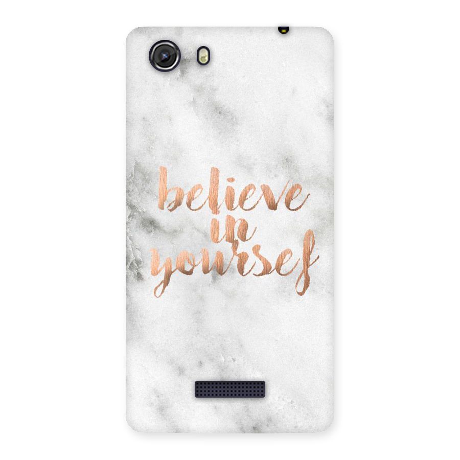 Believe in Yourself Back Case for Micromax Unite 3